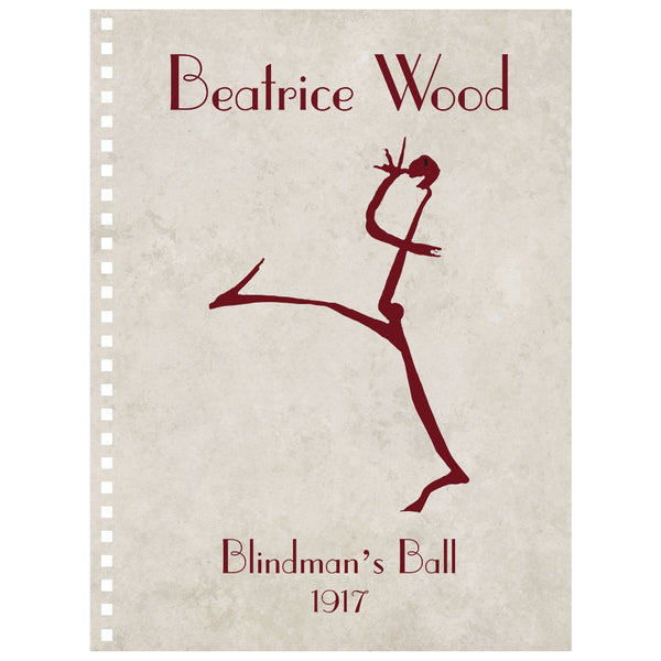Beatrice Wood Blindman's Ball Spiral Notebook