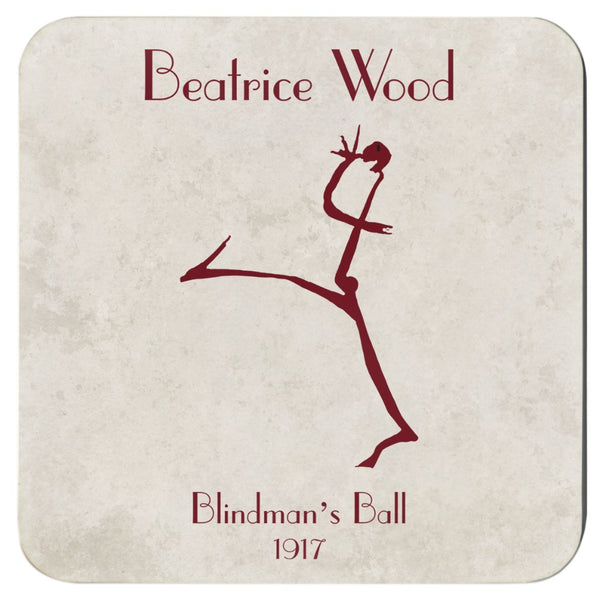 Beatrice Wood Blindman's Ball Coasters
