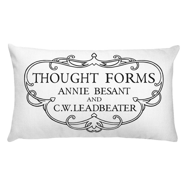 Thought Forms Cartouche Rectangular Pillow