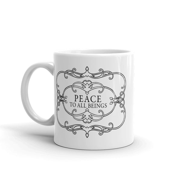 Peace to all Beings Mug