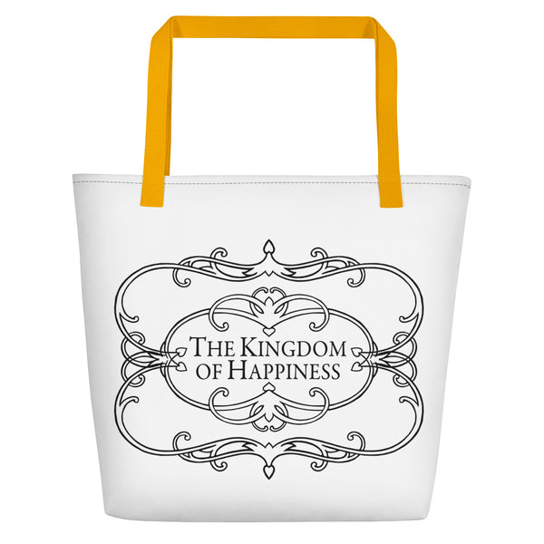 The Kingdom of Happiness Beach Bag