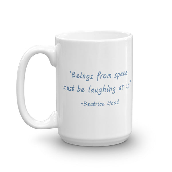 Beatrice Wood Mug with Quote